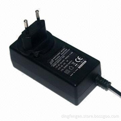 Power Adapter with 24W EU Type and RoHS Directive-compliant